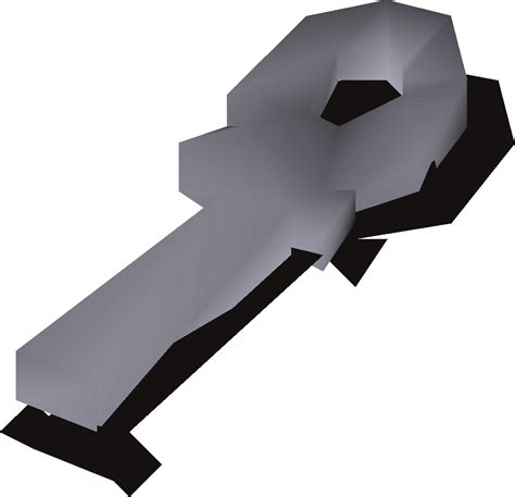 Pick and use a black mushroom (or black dye) on Silverlight to dye it black (you can find some beside the staircase). . Loop half of key osrs